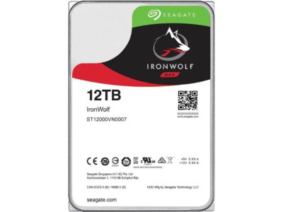 Seagate IronWolf 12TB NAS Hard Drive 7200 RPM 256MB Cache SATA 6.0Gb/s CMR 3.5" Internal HDD for RAID Network Attached Storage NE-ST12000VN0008 - Image 2