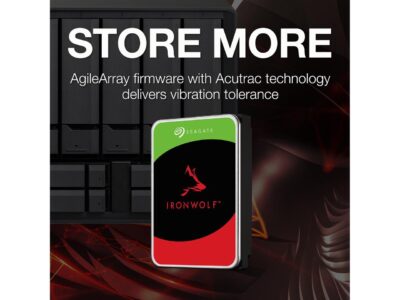Seagate IronWolf 12TB NAS Hard Drive 7200 RPM 256MB Cache SATA 6.0Gb/s CMR 3.5" Internal HDD for RAID Network Attached Storage NE-ST12000VN0008 - Image 4