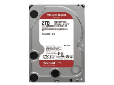 WD Red Pro NAS Hard Drive WD2002FFSX - Internal Hard Drive - 2 TB - 3.5" - SATA 6Gb/s - 7200 rpm - Buffer: 64 MB wholesale