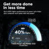 Crucial T500 1TB Gen4 NVMe M.2 Internal Gaming SSD, Up to 7300MB/s, laptop & desktop Compatible + 1mo Adobe CC All Apps - CT1000T500SSD8 wholesale