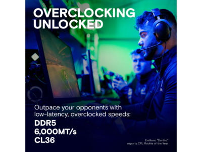 Crucial Pro Overclocking 32GB (2 x 16GB) DDR5 6000 (PC5 48000) Desktop Memory Model CP2K16G60C36U5B wholesale