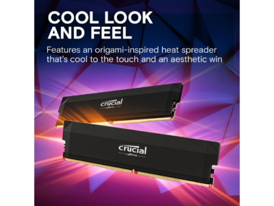 Crucial Pro Overclocking 32GB (2 x 16GB) DDR5 6000 (PC5 48000) Desktop Memory Model CP2K16G60C36U5B wholesale