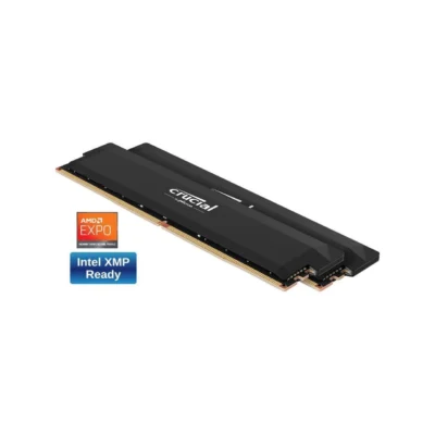 Crucial Pro Overclocking 32GB (2 x 16GB) DDR5 6000 (PC5 48000) Desktop Memory Model CP2K16G60C36U5B wholesale