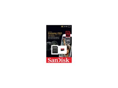 SanDisk 32GB Extreme PRO microSDHC UHS-I/U3 Class 10 Memory Card with Adapter, Speed Up to 95MB/s (SDSDQXP-032G-G46A) - Image 4