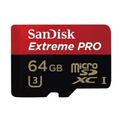 SanDisk 64GB Extreme PRO microSDXC UHS-I/U3 Class 10 Memory Card with Adapter, Speed Up to 95MB/s (SDSDQXP-064G-G46A) wholesale