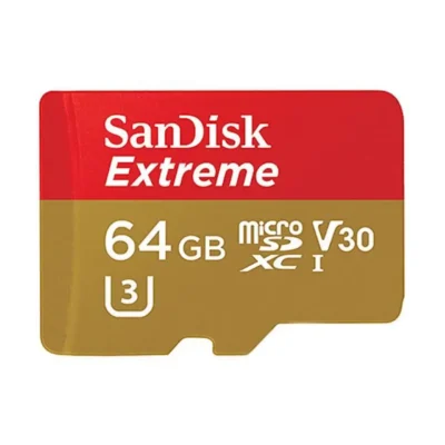 SanDisk 64GB Extreme microSDXC UHS-I/U3 Class 10 Memory Card with Adapter, Speed Up to 90MB/s (SDSQXVF-064G-GN6MA) wholesale