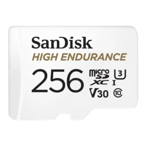 SanDisk 256GB High Endurance microSDXC C10, U3, V30, 4k UHD Memory Card with Adapter (SDSQQNR-256G-GN6IA) wholesale