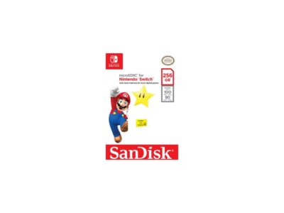 SanDisk 256GB microSDXC UHS-I for Nintendo Switch, Speed Up to 100MB/s (SDSQXAO-256G-GNCZN) wholesale