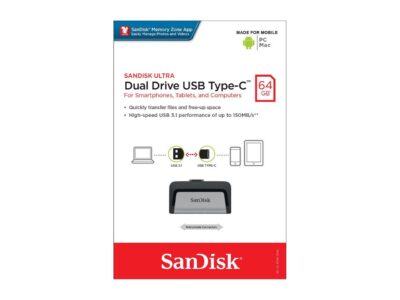 SanDisk 64GB Ultra Dual Drive USB Type-C Flash Drive, Speed Up to 150MB/s (SDDDC2-064G-G46) - Image 8