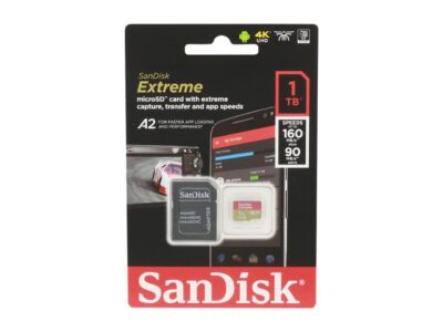 SanDisk 1TB Extreme microSDXC UHS-I/U3 A2 Memory Card with Adapter, Speed Up to 160MB/s (SDSQXA1-1T00-GN6MA) wholesale