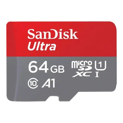 SanDisk 64GB Ultra microSDXC A1 UHS-I/U1 Class 10 Memory Card with Adapter, Speed Up to 100MB/s (SDSQUAR-064G-GN6MA) wholesale
