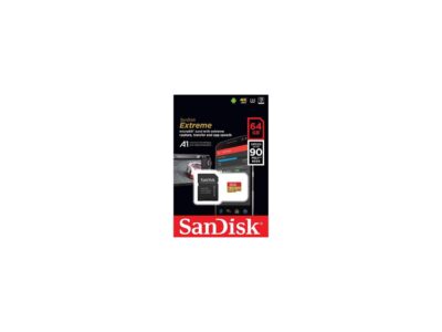 SanDisk 64GB Extreme microSDXC V30 A1 UHS-I/U3 Memory Card with Adapter, Speed Up to 100MB/s (SDSQXAF-064G-GN6MA) wholesale