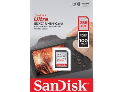 SanDisk 256GB Ultra SDXC UHS-I/Class 10 Memory Card, Speed Up to 100MB/s (SDSDUNR-256G-GN6IN) wholesale