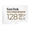 SanDisk 128GB MAX ENDURANCE microSDXC, U3, V30, Memory Card with Adapter for Home Security Cameras and Dash Cams, Speed up to 100MB/s (SDSQQVR-128G-GN6IA) wholesale