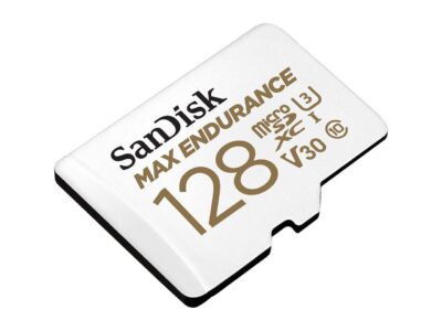SanDisk 128GB MAX ENDURANCE microSDXC, U3, V30, Memory Card with Adapter for Home Security Cameras and Dash Cams, Speed up to 100MB/s (SDSQQVR-128G-GN6IA) wholesale