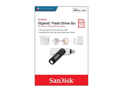 SanDisk 64GB iXpand Flash Drive Go for Your iPhone and iPad (SDIX60N-064G-GN6NN) wholesale