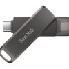 SanDisk 256GB iXpand Flash Drive Luxe for Your iPhone and USB Type-C Devices (SDIX70N-256G-GN6NE) wholesale