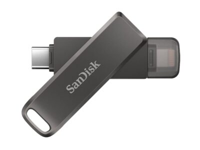 SanDisk 256GB iXpand Flash Drive Luxe for Your iPhone and USB Type-C Devices (SDIX70N-256G-GN6NE) wholesale