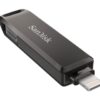 SanDisk 256GB iXpand Flash Drive Luxe for Your iPhone and USB Type-C Devices (SDIX70N-256G-GN6NE) wholesale