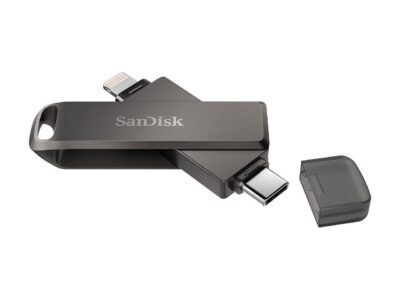 SanDisk 256GB iXpand Flash Drive Luxe for Your iPhone and USB Type-C Devices (SDIX70N-256G-GN6NE) wholesale