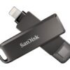 SanDisk 256GB iXpand Flash Drive Luxe for Your iPhone and USB Type-C Devices (SDIX70N-256G-GN6NE) wholesale