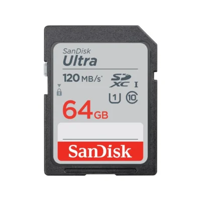 SanDisk 64GB Ultra SDXC UHS-I / Class 10 Memory Card, Speed Up to 120MB/s (SDSDUN4-064G-GN6IN) wholesale