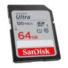 SanDisk 64GB Ultra SDXC UHS-I / Class 10 Memory Card, Speed Up to 120MB/s (SDSDUN4-064G-GN6IN) wholesale