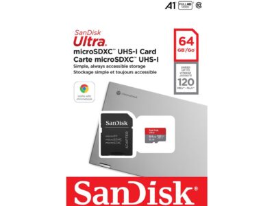 SanDisk 64GB Ultra microSDXC A1 UHS-I/U1 Class 10 Memory Card for Chromebook, Speed Up to 120MB/s (SDSQUA4-064G-GN6FA) wholesale