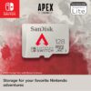 SanDisk 128GB microSDXC Memory Card for Nintendo Switch, Apex Legends Edition, Speed Up to 100MB/s (SDSQXAO-128G-GN6ZY) wholesale
