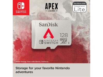 SanDisk 128GB microSDXC Memory Card for Nintendo Switch, Apex Legends Edition, Speed Up to 100MB/s (SDSQXAO-128G-GN6ZY) wholesale