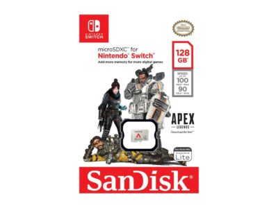SanDisk 128GB microSDXC Memory Card for Nintendo Switch, Apex Legends Edition, Speed Up to 100MB/s (SDSQXAO-128G-GN6ZY) wholesale