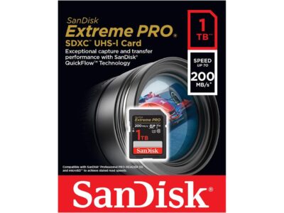 SanDisk 1TB Extreme Pro SDXC UHS-I/U3 V30 Class 10 Memory Card, Speed Up to 200MB/s (SDSDXXD-1T00-GN4IN) - Image 4