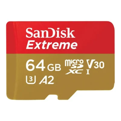 SanDisk Extreme 64GB microSDXC Flash Memory with Adapter Model SDSQXAH-064G-GN6MA wholesale