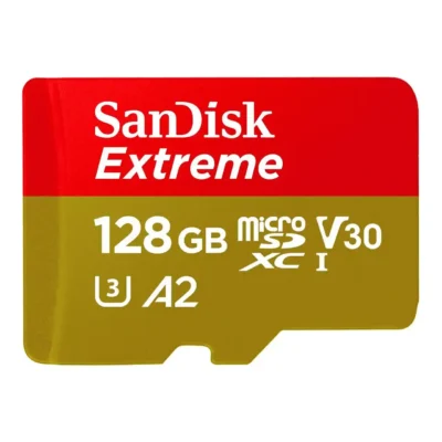 SanDisk 128GB Extreme microSDXC UHS-I/U3 A2 Micro SD Card with Adapter, Speed Up to 190MB/s (SDSQXAA-128G-GN6MA) wholesale