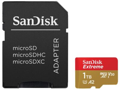 SanDisk 1TB Extreme microSDXC UHS-I/U3 A2 Memory Card with Adapter, Speed Up to 190MB/s (SDSQXAV-1T00-GN6MA) - Image 3