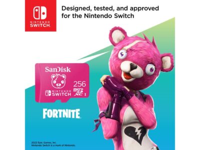 SanDisk 256GB microSDXC Card Licensed for Nintendo Switch, Fortnite Edition (SDSQXAO-256G-GN6ZG) wholesale