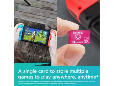 SanDisk 256GB microSDXC Card Licensed for Nintendo Switch, Fortnite Edition (SDSQXAO-256G-GN6ZG) wholesale