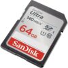 SanDisk 64GB Ultra SDXC UHS-I / Class 10 Memory Card, Speed Up to 140MB/s (SDSDUNB-064G-GN6IN) wholesale