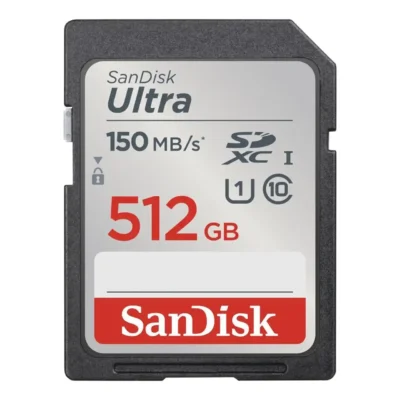 SanDisk 512GB Ultra SDXC UHS-I / Class 10 Memory Card, Speed Up to 150MB/s (SDSDUNC-512G-GN6IN) wholesale