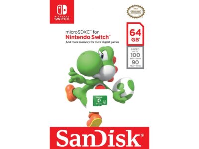 SanDisk 64GB microSDXC UHS-I for Nintendo Switch, Speed Up to 100MB/s (SDSQXAO-064G-GN6ZN) wholesale