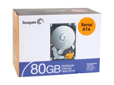 Seagate ST980811AS-RK 80GB 5400 RPM 8MB Cache SATA 1.5Gb/s 2.5" Notebook Hard Drive - Image 2