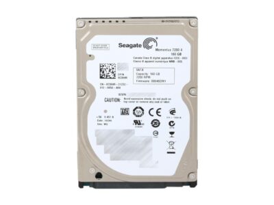 Seagate Momentus 7200.4 ST9160412ASG 160GB 7200 RPM 16MB Cache SATA 3.0Gb/s 2.5" Internal Notebook Hard Drive with G-Force Protection Bare Drive - Image 2