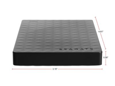 Seagate Portable Hard Drive 2TB HDD - External Expansion for PC Windows PS4 & Xbox - USB 2.0 & 3.0 Black (STEA2000400) - Image 4