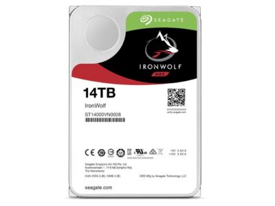 Seagate IronWolf 14TB NAS Hard Drive 7200 RPM 256MB Cache SATA 6.0Gb/s CMR 3.5" Internal HDD for RAID Network Attached Storage ST14000VN0008 - Image 4