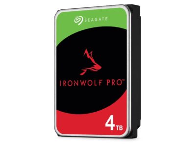 Seagate IronWolf Pro 4TB NAS Hard Drive 7200 RPM 256MB Cache CMR SATA 6.0Gb/s 3.5" Internal HDD ST4000NE001 - Image 2