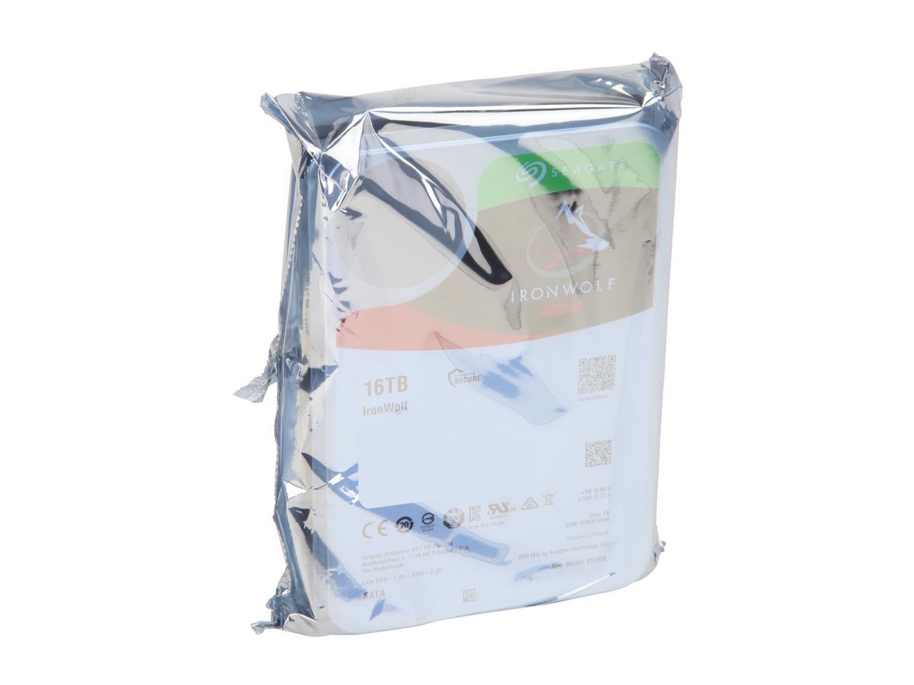 Seagate IronWolf Pro 16TB NAS Hard Drive 7200 RPM 256MB Cache CMR SATA 6.0Gb/s 3.5" Internal HDD NE-ST16000NE000 - Image 4