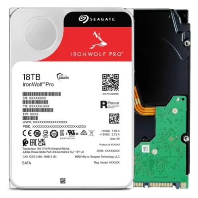 Seagate IronWolf Pro 18TB NAS Hard Drive 7200 RPM 256MB Cache CMR SATA 6.0Gb/s 3.5" Internal HDD ST18000NE000 wholesale