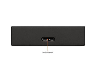 Seagate 5TB One Touch Portable Hard Drive USB 3.0 Model STKC5000400 Black - Image 8