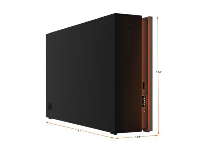 Seagate FireCuda Gaming Hub External Hard Drive HDD 16TB - USB 3.2, Customizable RGB LED Lighting, Dual Forward-Facing USB for Desktop PC with Rescue Services (STKK16000400) wholesale