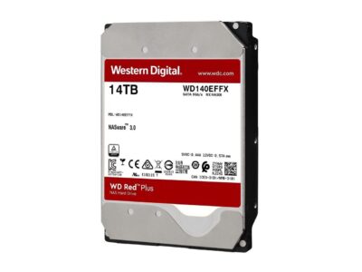 WD Red Plus 14TB NAS Hard Disk Drive - 5400 RPM Class SATA 6Gb/s, CMR, 512MB Cache, 3.5 Inch - WD140EFFX wholesale